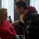 Eden Hawkins (Hallea Jones) and Gabe (Griffin Gluck) have a tense moment.